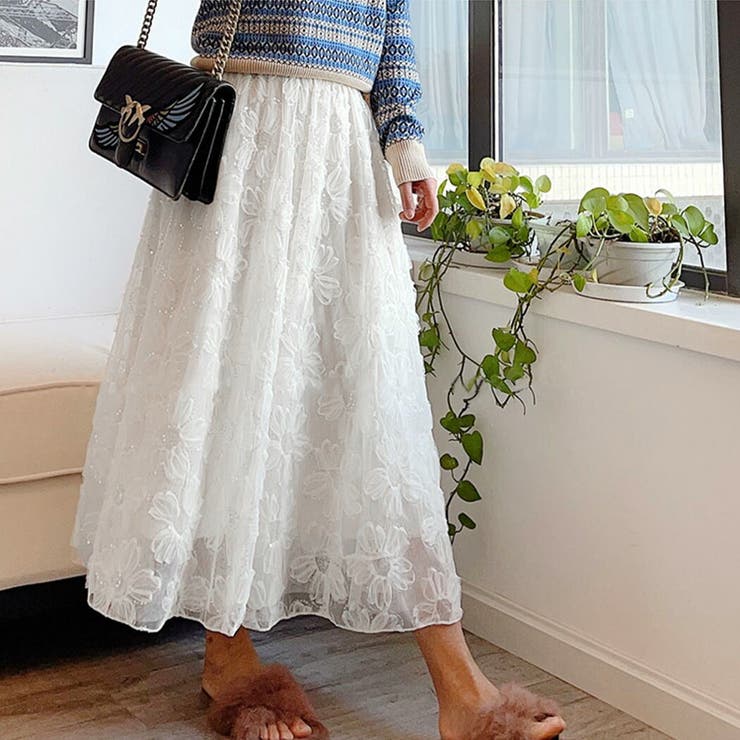 フレアスカート ロング ミモレ丈 | teddyshop | 詳細画像7 