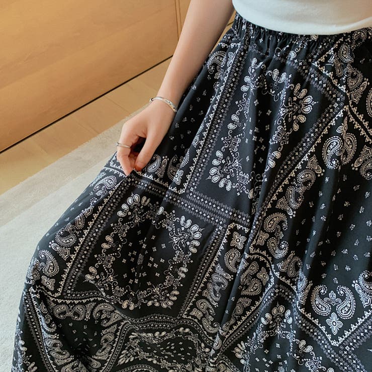 ER2GOLF ぺイズリー柄スカート ER2GOLF ぺイズリー柄スカート ER2GOLF ぺイズリー柄スカート