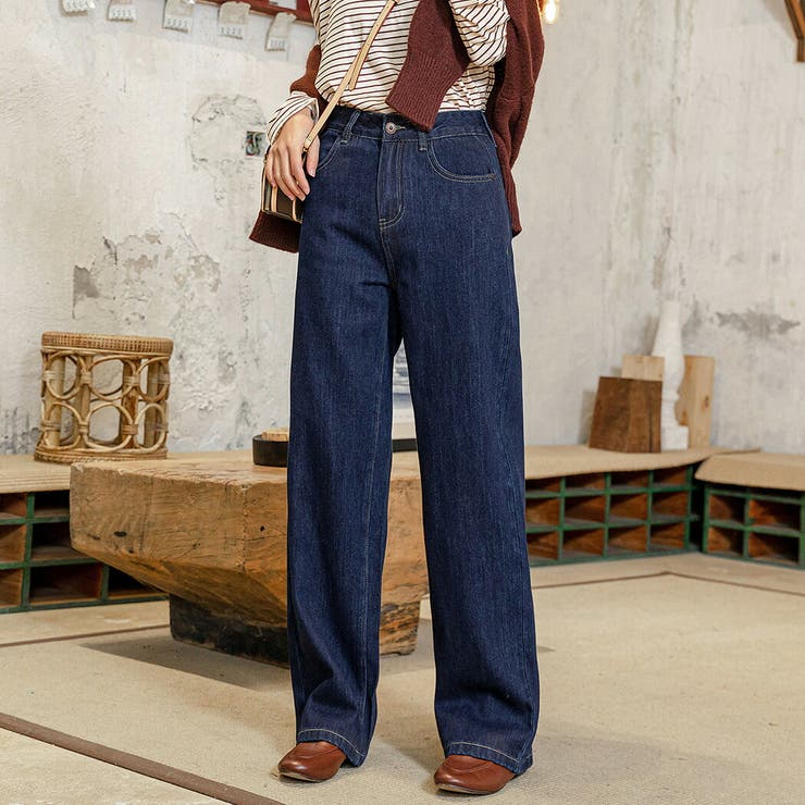 デニムパンツ ロング丈 大きいサイズ | teddyshop | 詳細画像14 