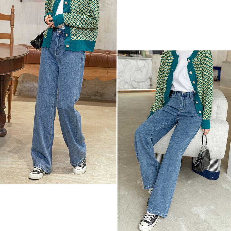 デニムパンツ ロング丈 大きいサイズ | teddyshop | 詳細画像17 