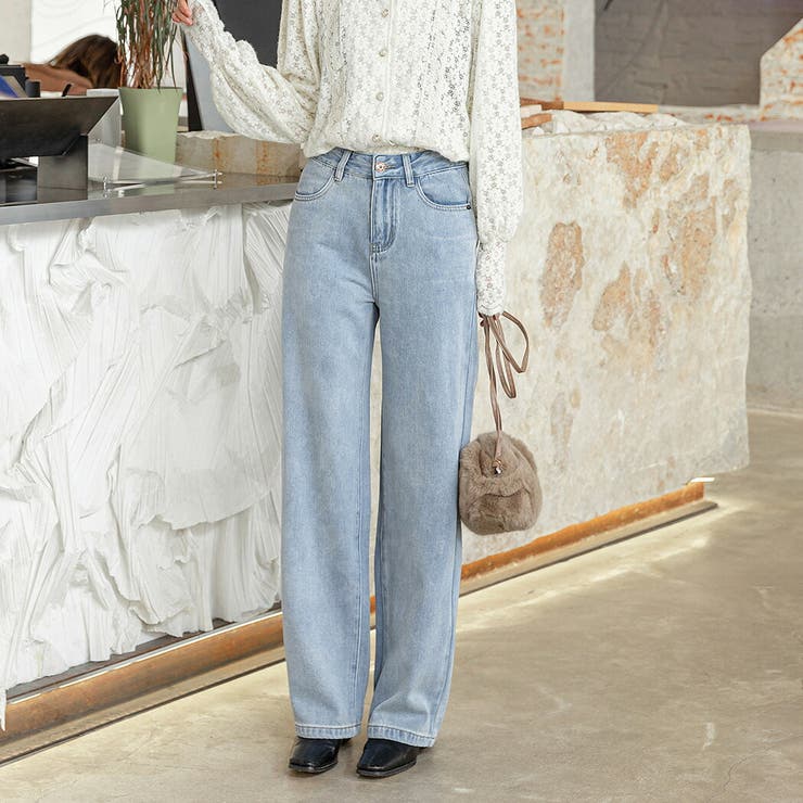 デニムパンツ ロング丈 大きいサイズ | teddyshop | 詳細画像18 