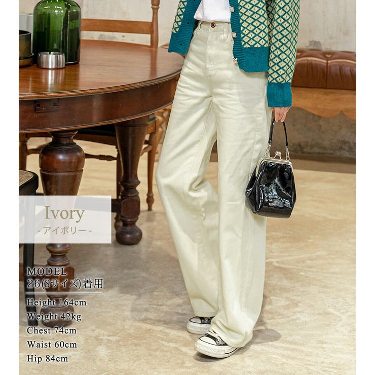 デニムパンツ ロング丈 大きいサイズ | teddyshop | 詳細画像7 