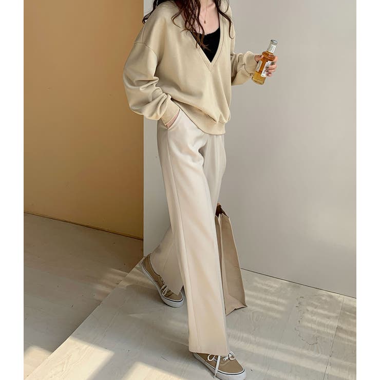 スラックス ストレートパンツ 韓国 | teddyshop | 詳細画像11 