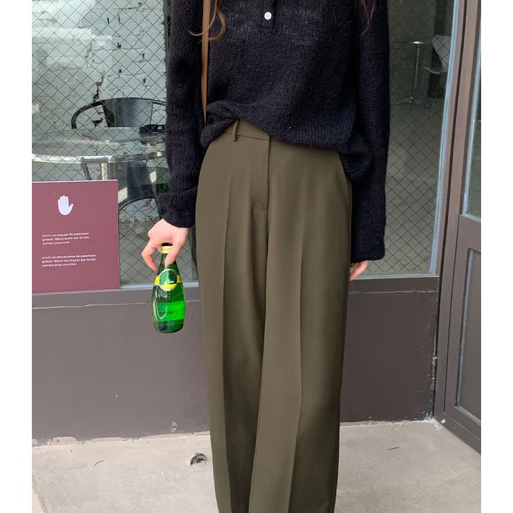 スラックス ストレートパンツ 韓国 | teddyshop | 詳細画像16 