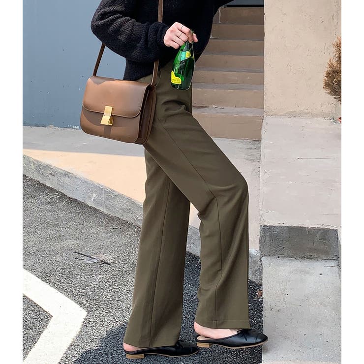 スラックス ストレートパンツ 韓国 | teddyshop | 詳細画像17 