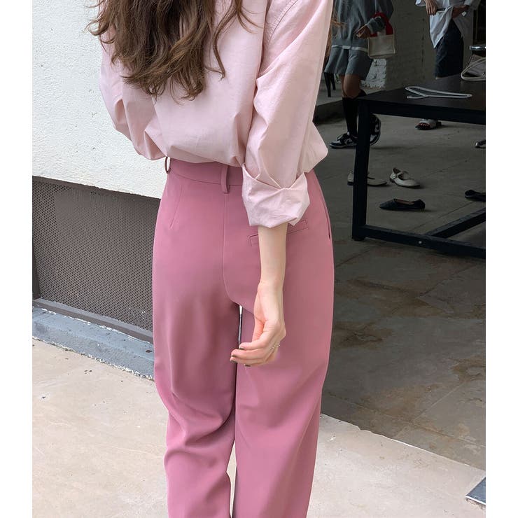 スラックス ストレートパンツ 韓国 | teddyshop | 詳細画像21 