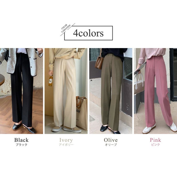 スラックス ストレートパンツ 韓国 | teddyshop | 詳細画像7 
