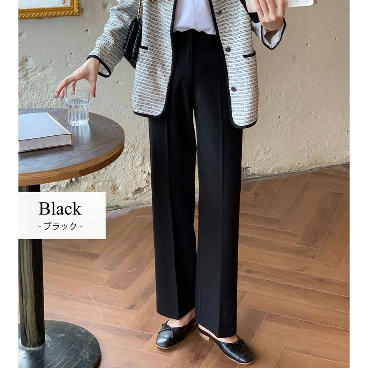 スラックス ストレートパンツ 韓国 | teddyshop | 詳細画像3 