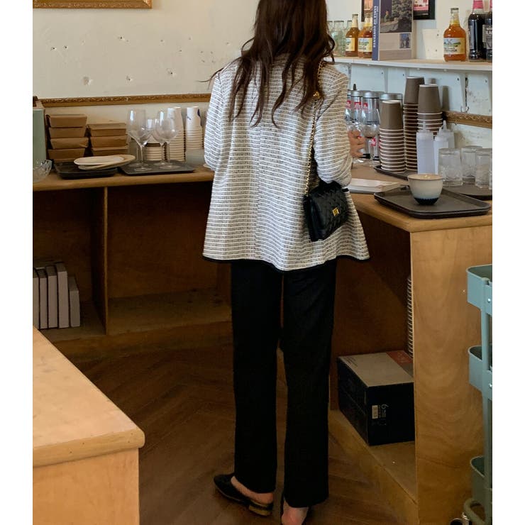 スラックス ストレートパンツ 韓国 | teddyshop | 詳細画像9 