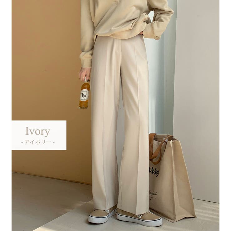 スラックス ストレートパンツ 韓国 | teddyshop | 詳細画像4 