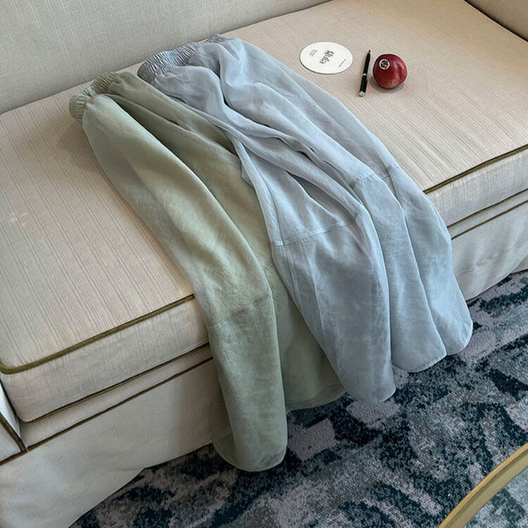 フレアスカート シアー ロングスカート | teddyshop | 詳細画像39 