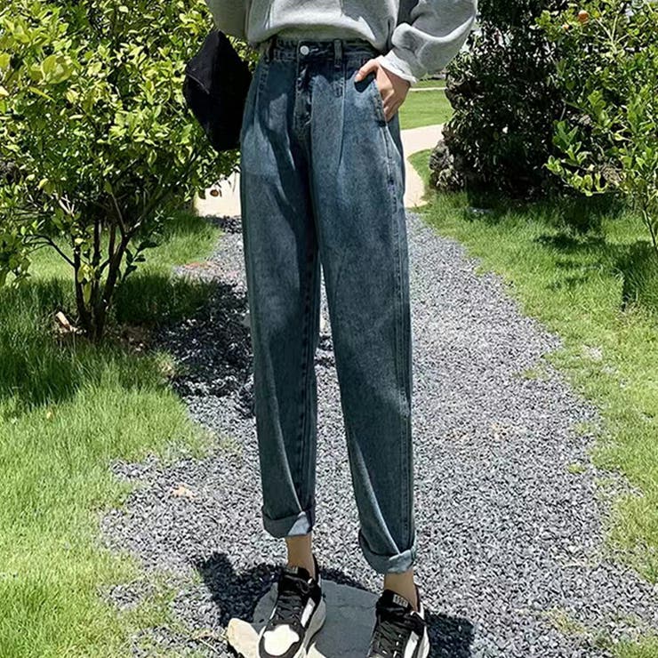 デニムパンツ ストレート ハイウエスト | teddyshop | 詳細画像10 