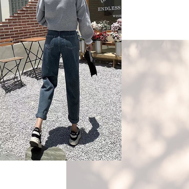デニムパンツ ストレート ハイウエスト | teddyshop | 詳細画像11 