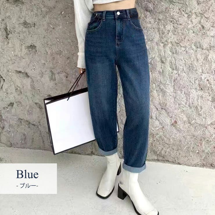 デニムパンツ テーパード ストレート | teddyshop | 詳細画像3 