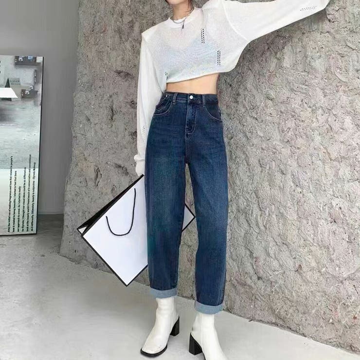 デニムパンツ テーパード ストレート | teddyshop | 詳細画像5 