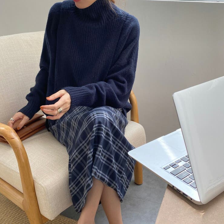 スカート春秋冬レディースひざ丈膝丈おしゃれタイトスカートロングミモレ丈スリット中厚手裏地付きファスナーサイドファスナーバックゴムきれいめゆったりオフィスカジュアルコンサバロンスカカジュアルフェミニンオフィス通勤OL職場通学