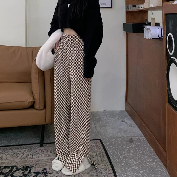 イージーパンツ フレアパンツ ロング丈 | teddyshop | 詳細画像12 