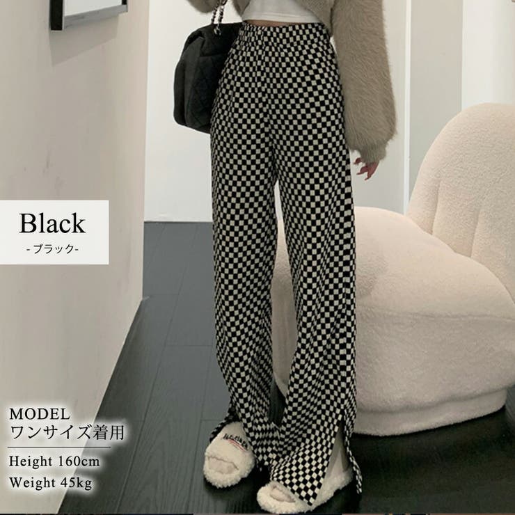 イージーパンツ フレアパンツ ロング丈 | teddyshop | 詳細画像3 