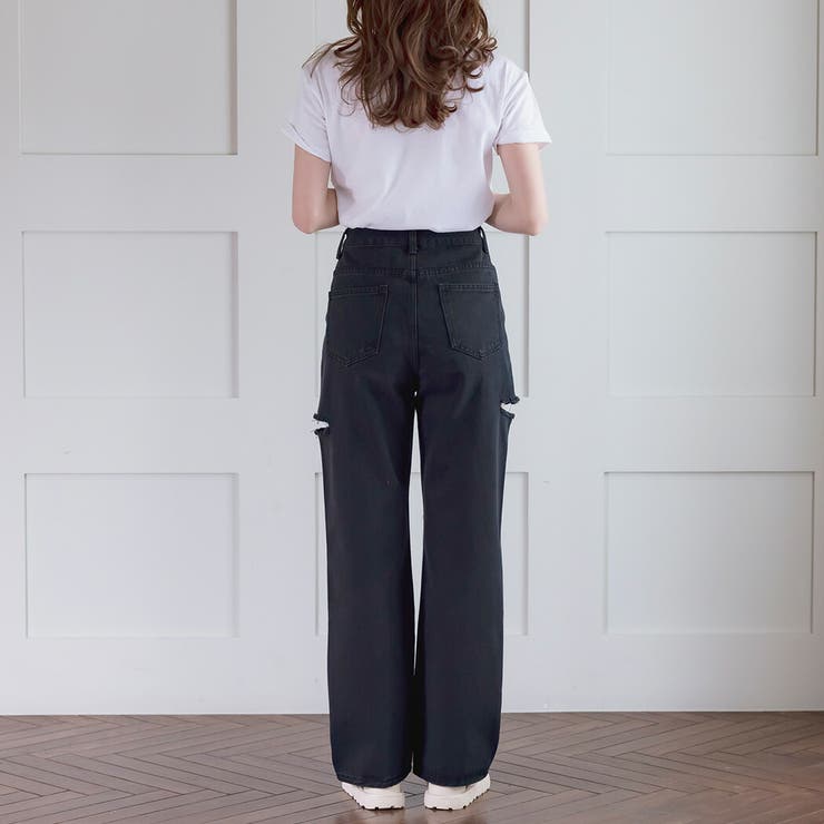 ダメージデニム パンツ ボトムス | teddyshop | 詳細画像12 