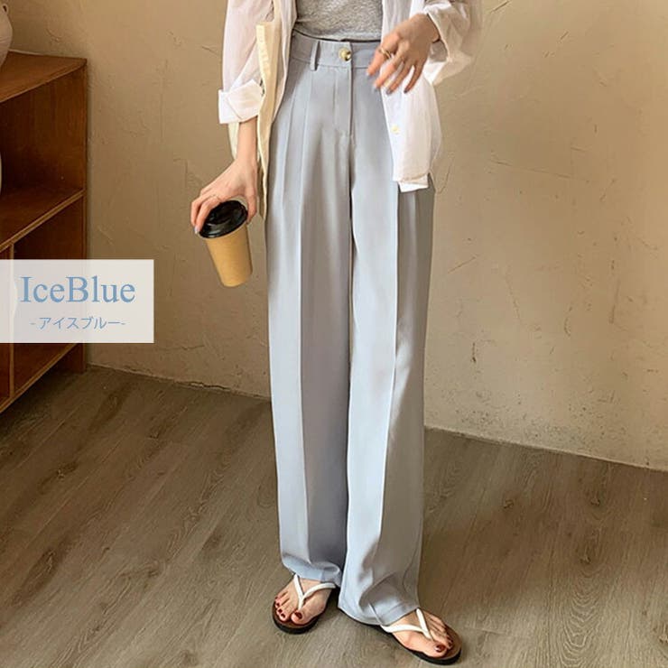 スラックス ハイウエスト パンツ | teddyshop | 詳細画像4 