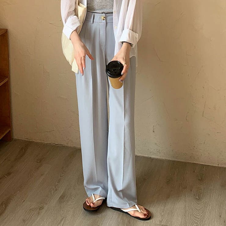 スラックス ハイウエスト パンツ | teddyshop | 詳細画像11 