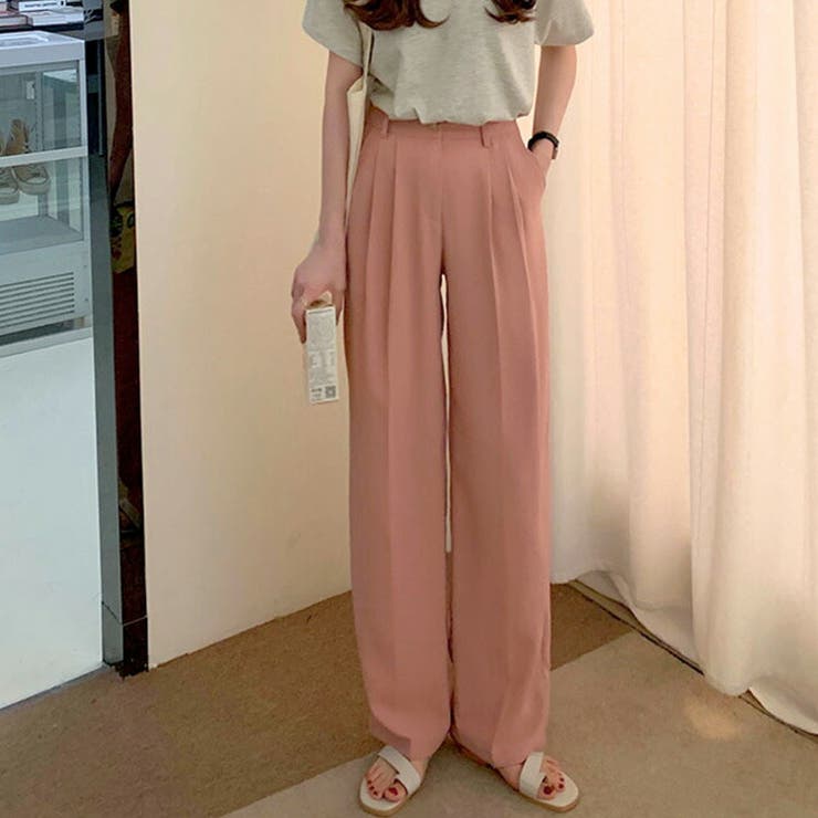 スラックス ハイウエスト パンツ | teddyshop | 詳細画像17 