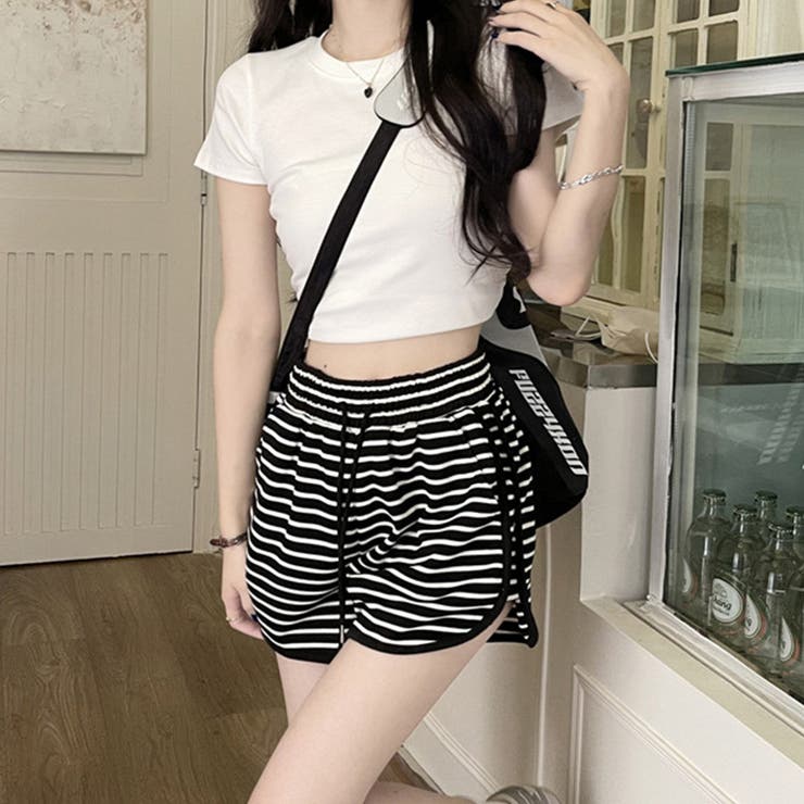 ショートパンツ ボーダー ボトムス | teddyshop | 詳細画像8 