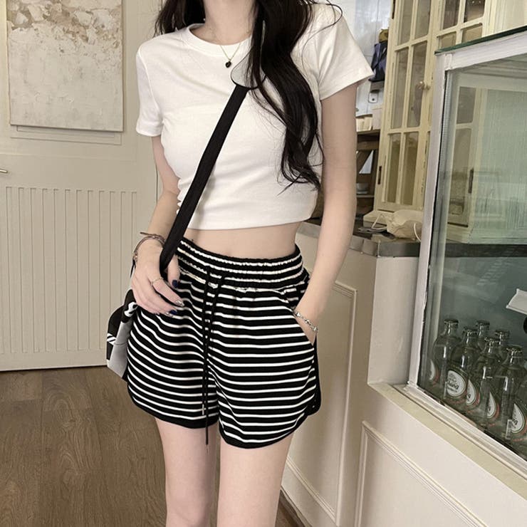 ショートパンツ ボーダー ボトムス | teddyshop | 詳細画像12 