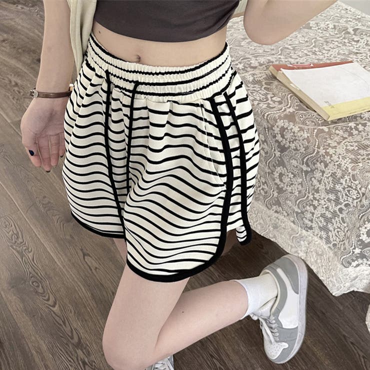 ショートパンツ ボーダー ボトムス | teddyshop | 詳細画像17 