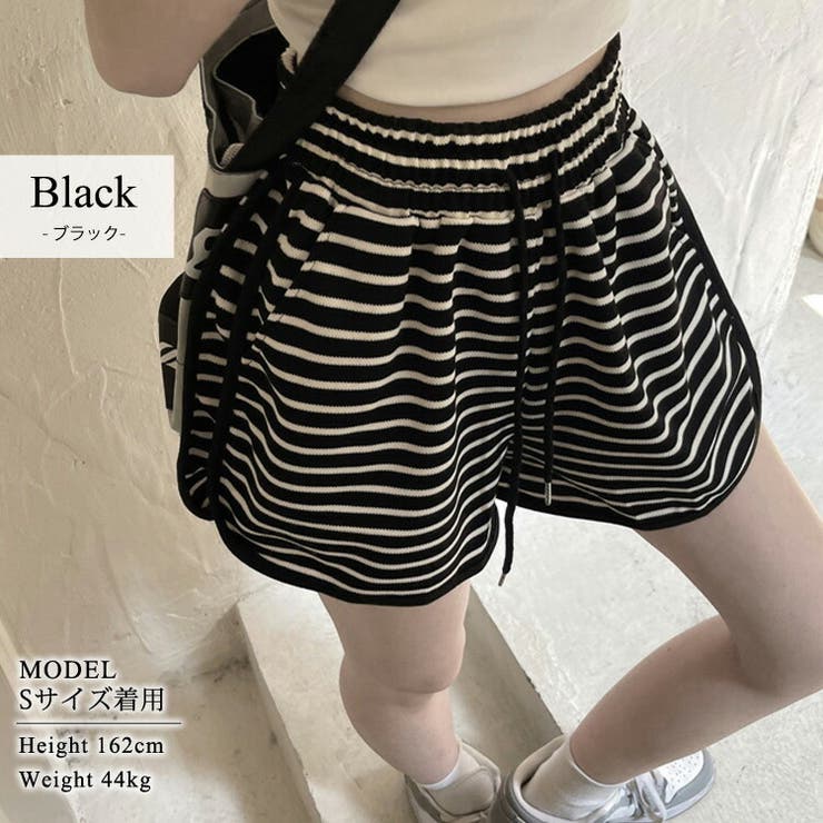 ショートパンツ ボーダー ボトムス | teddyshop | 詳細画像3 