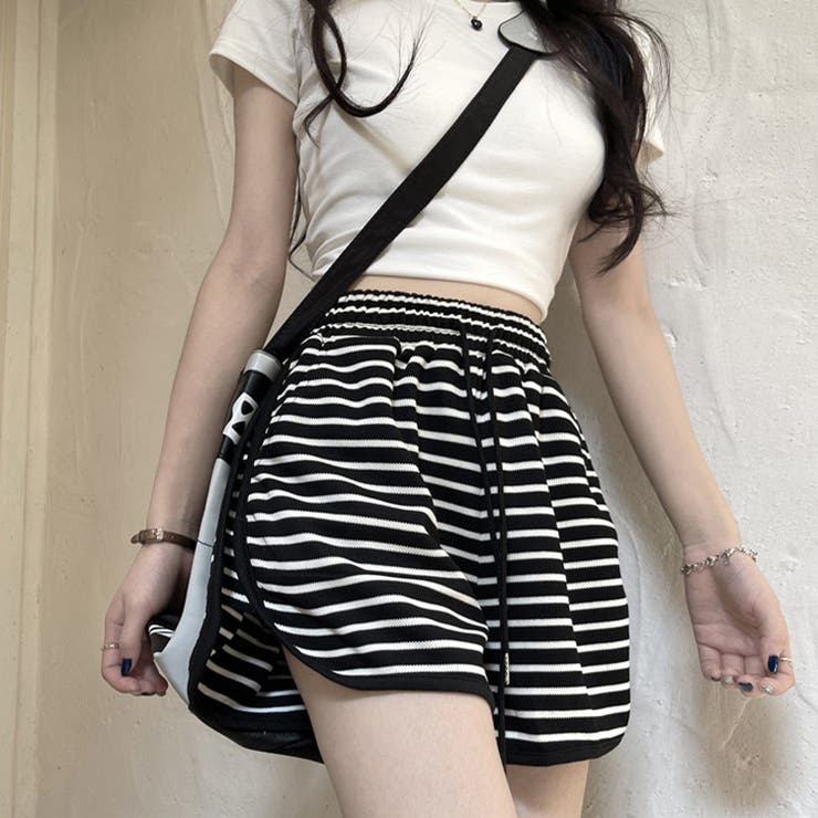 ショートパンツ ボーダー ボトムス | teddyshop | 詳細画像6 