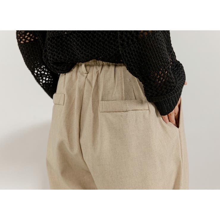 ワイドパンツ ロングパンツ ハイウエスト | teddyshop | 詳細画像21 