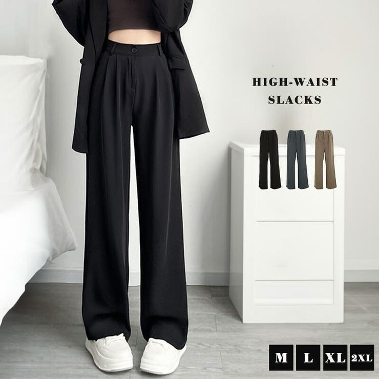 スラックス レディース 全3色 | teddyshop | 詳細画像2 