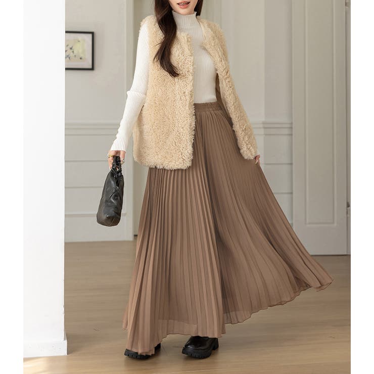 プリーツパンツ ワイド 全3色 | teddyshop | 詳細画像16 