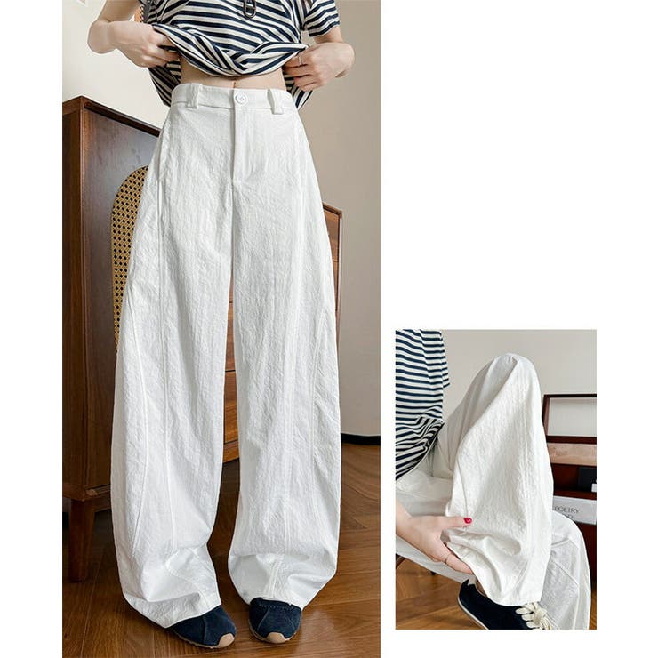 カーブパンツ レディース 全3色 | teddyshop | 詳細画像13 