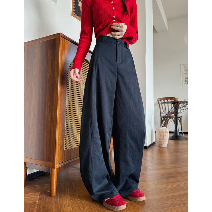 カーブパンツ レディース 全3色 | teddyshop | 詳細画像9 