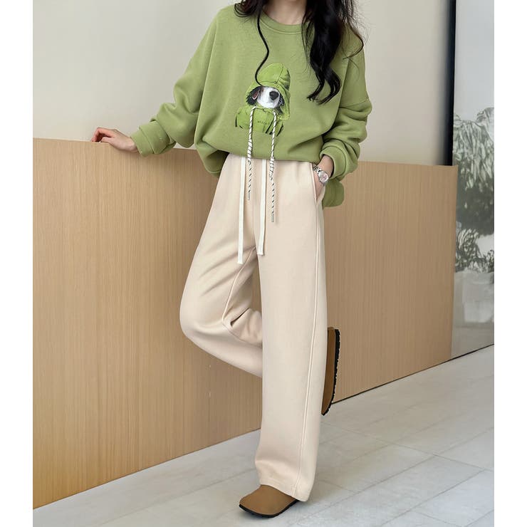 裏起毛 パンツ 全3色 | teddyshop | 詳細画像14 