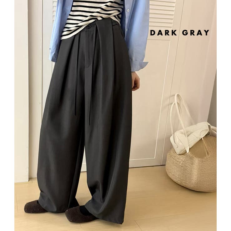 ワイドパンツ レディース 全3色 | teddyshop | 詳細画像13 