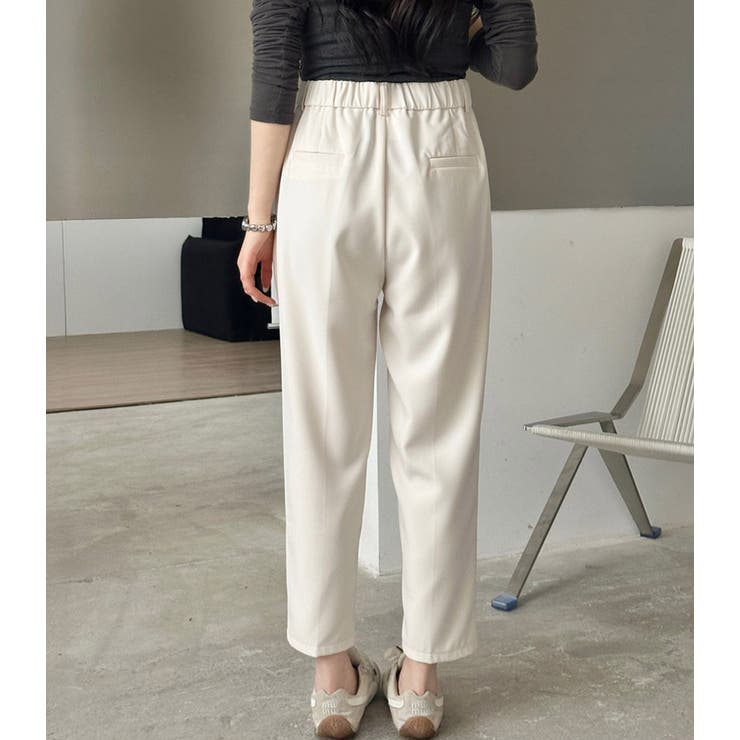 「ジャケットとも合わせやすい」テーパード パンツ ロング丈 | teddyshop | 詳細画像24 