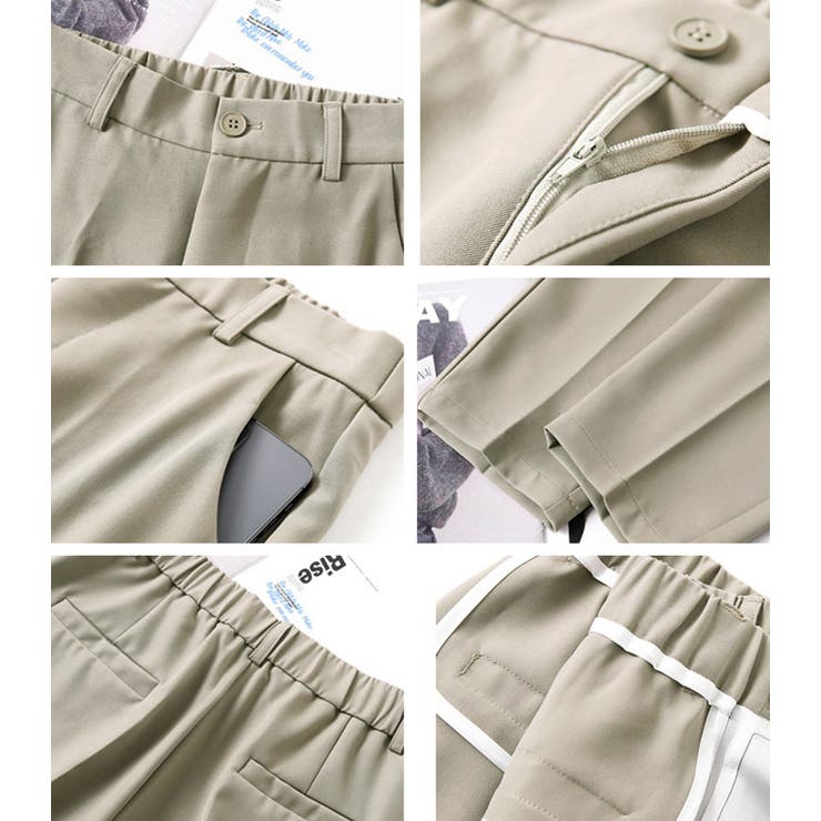 「ジャケットとも合わせやすい」テーパード パンツ ロング丈 | teddyshop | 詳細画像40 