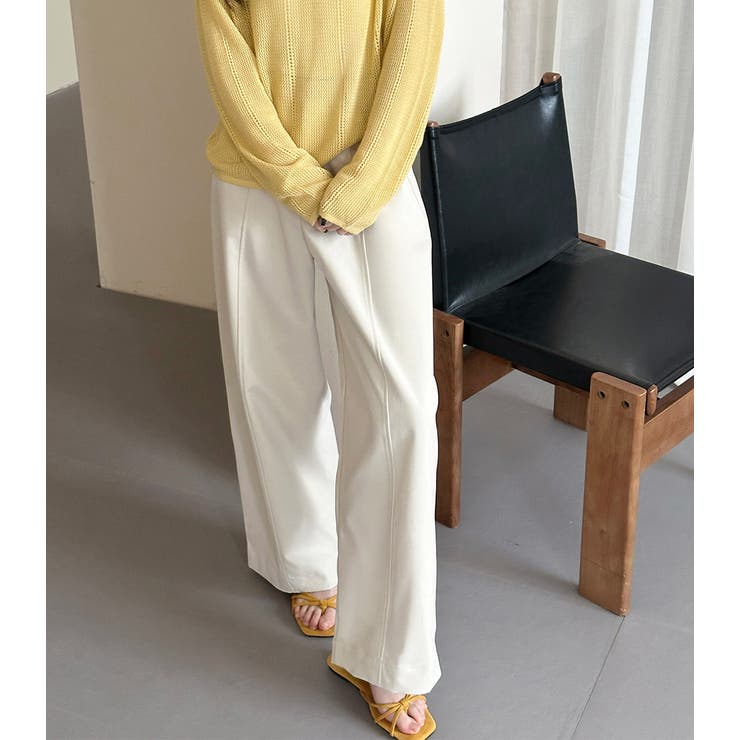 カーブパンツ スラックス 全4色 | teddyshop | 詳細画像24 