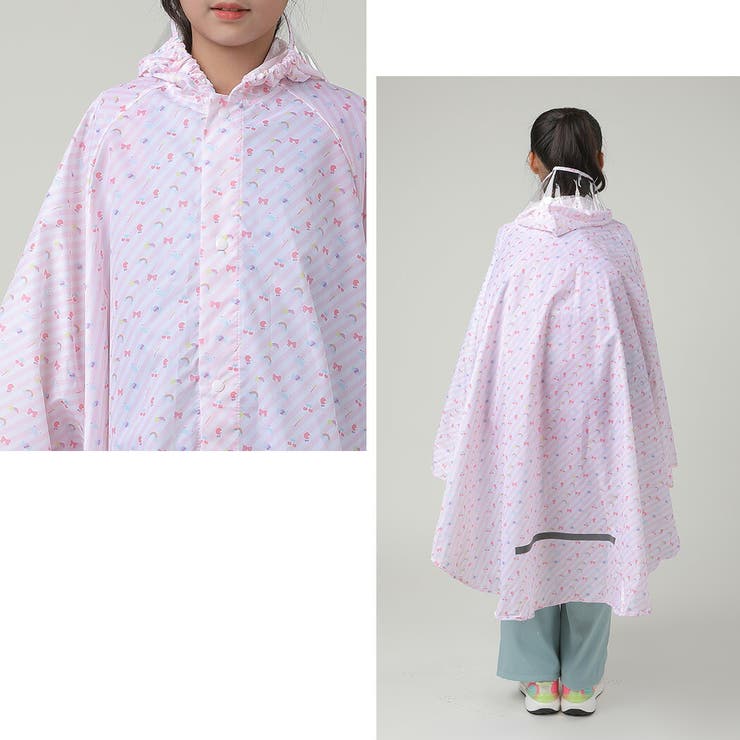 キッズ レインポンチョ レインコート | Kids Teddy | 詳細画像16 