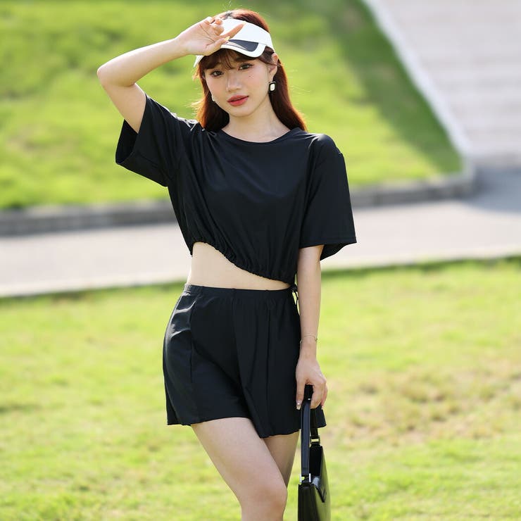 ラッシュガード 体型カバー レディース | teddyshop | 詳細画像12 