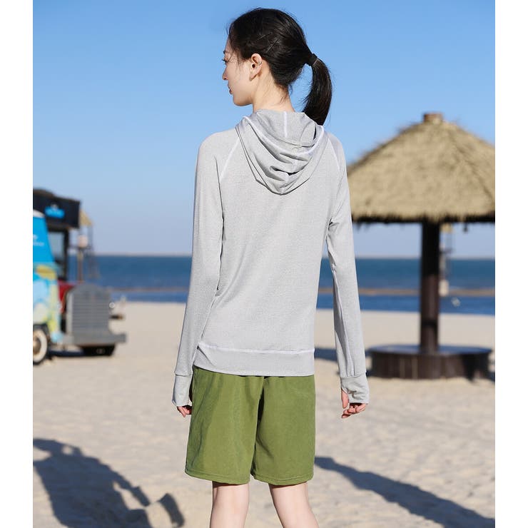 【紫外線カット率97 6％】ラッシュガード 長袖 | teddyshop | 詳細画像28 