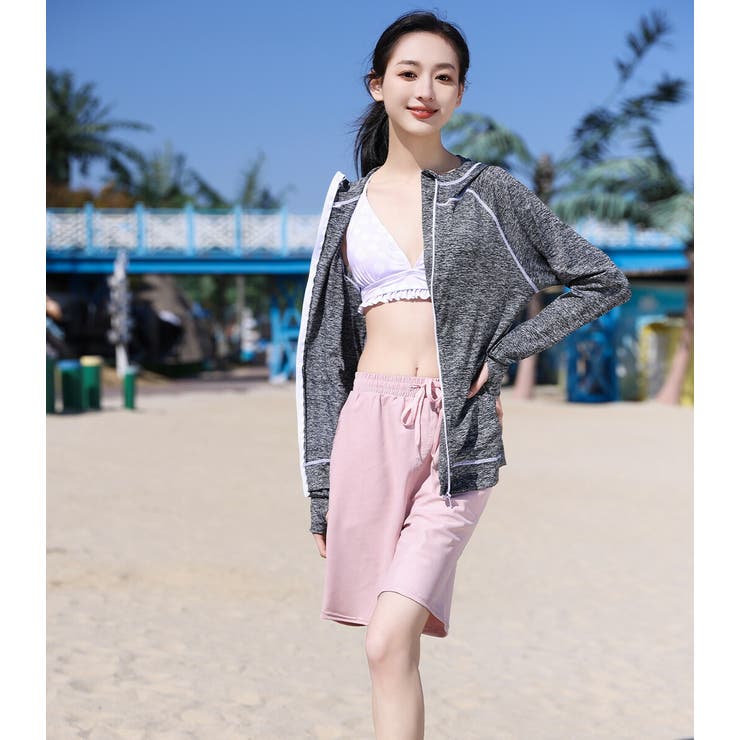 【紫外線カット率97 6％】ラッシュガード 長袖 | teddyshop | 詳細画像32 