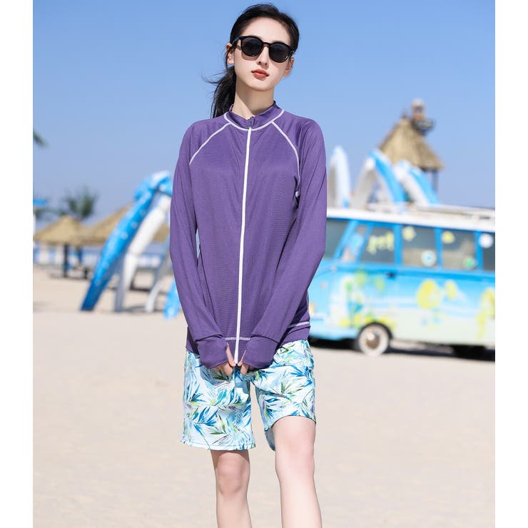 【紫外線カット率97 6％】ラッシュガード ライトアウター | teddyshop | 詳細画像40 