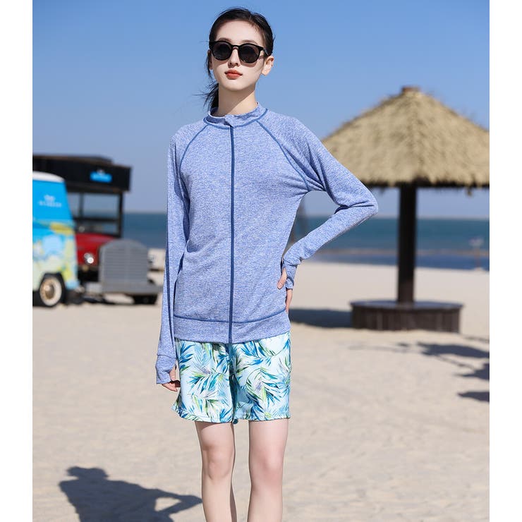 【紫外線カット率97 6％】ラッシュガード ライトアウター | teddyshop | 詳細画像46 