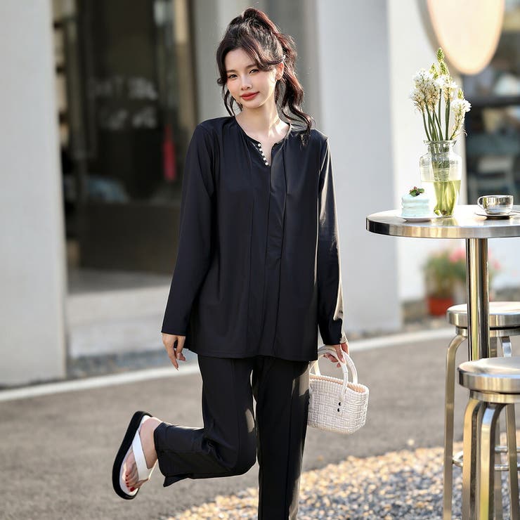 【紫外線カット率99 9％以上】ラッシュガード 水着体型カバー | teddyshop | 詳細画像11 