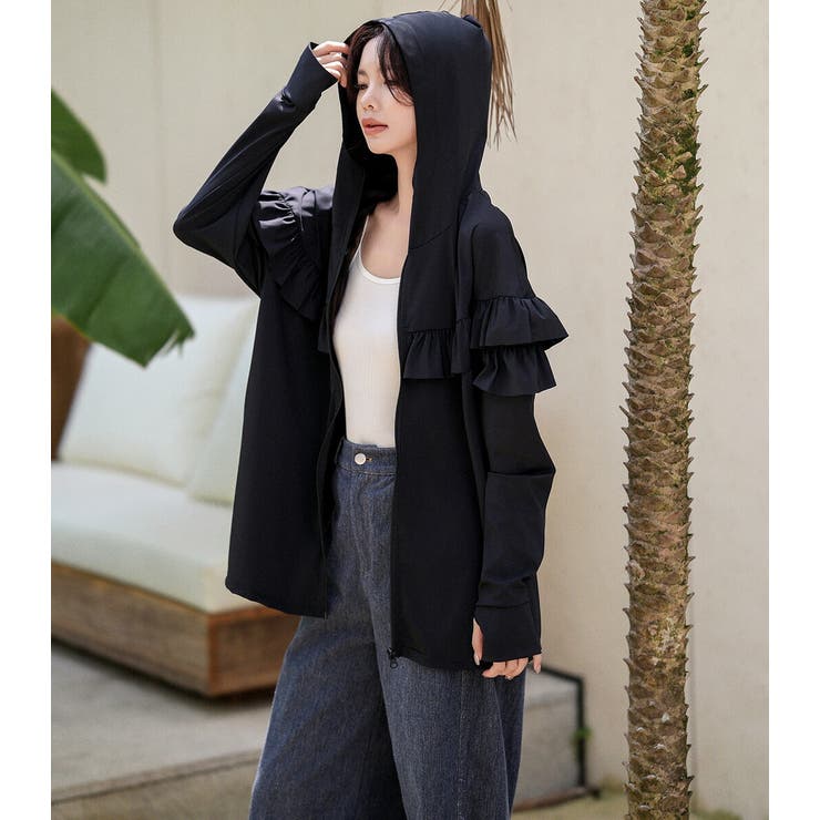 【紫外線カット率99 7％】ラッシュガード レディース | teddyshop | 詳細画像18 
