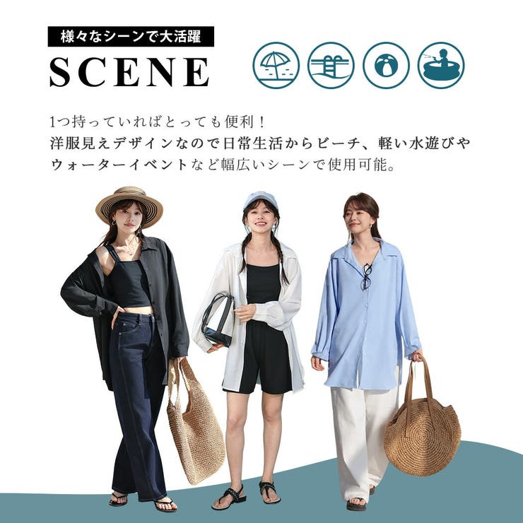 ラッシュガード シャツ レディース | teddyshop | 詳細画像5 